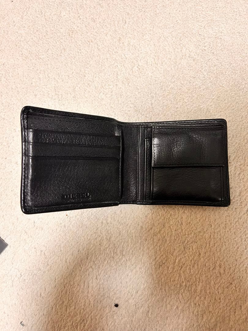 DIESEL ブラック 二つ折り財布 セット