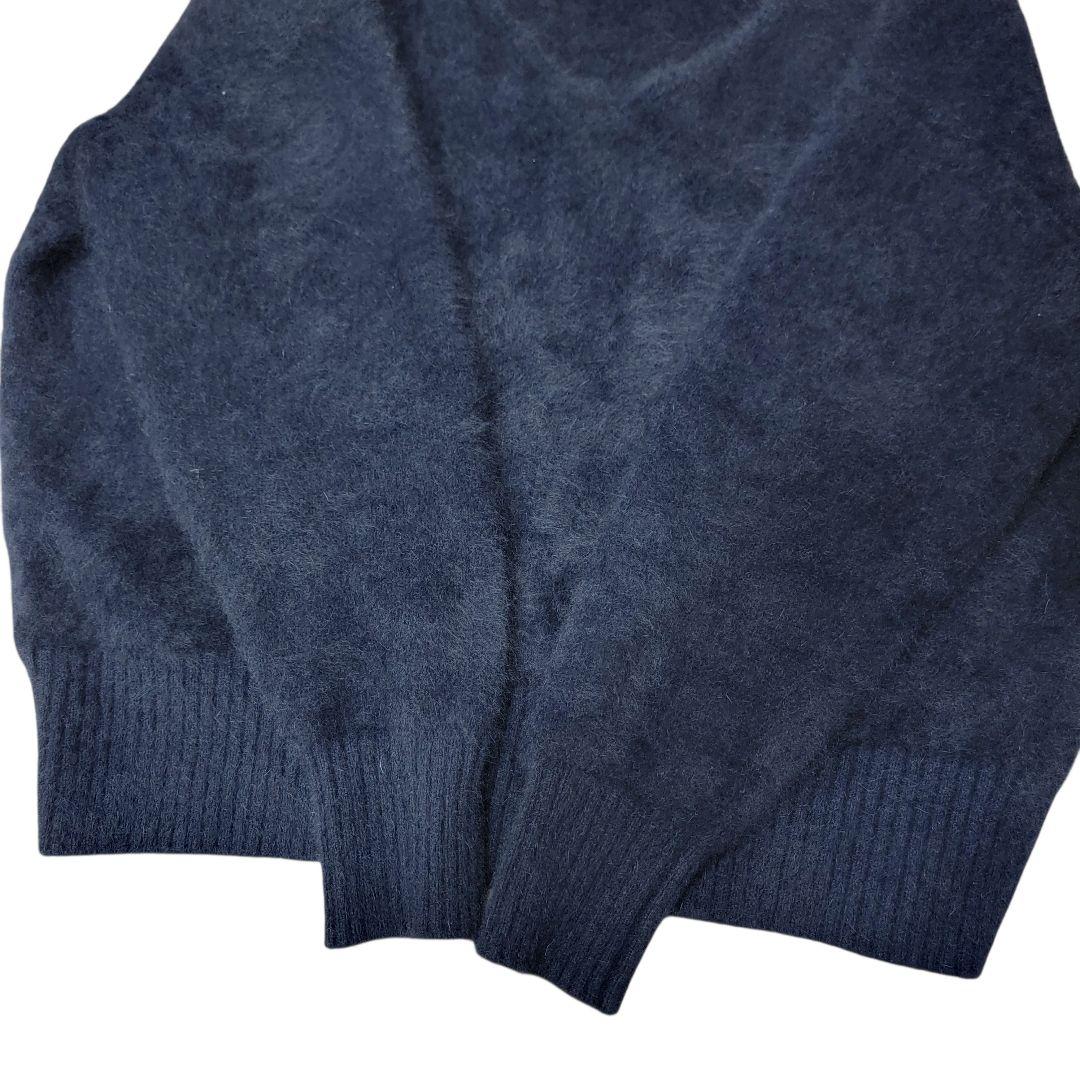 完売品 anuans ラクーンフォックス2wayネックプルオーバーニット