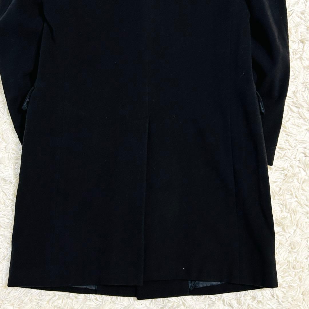 FENDI フェンディ ロングコート ウール100% ブラック