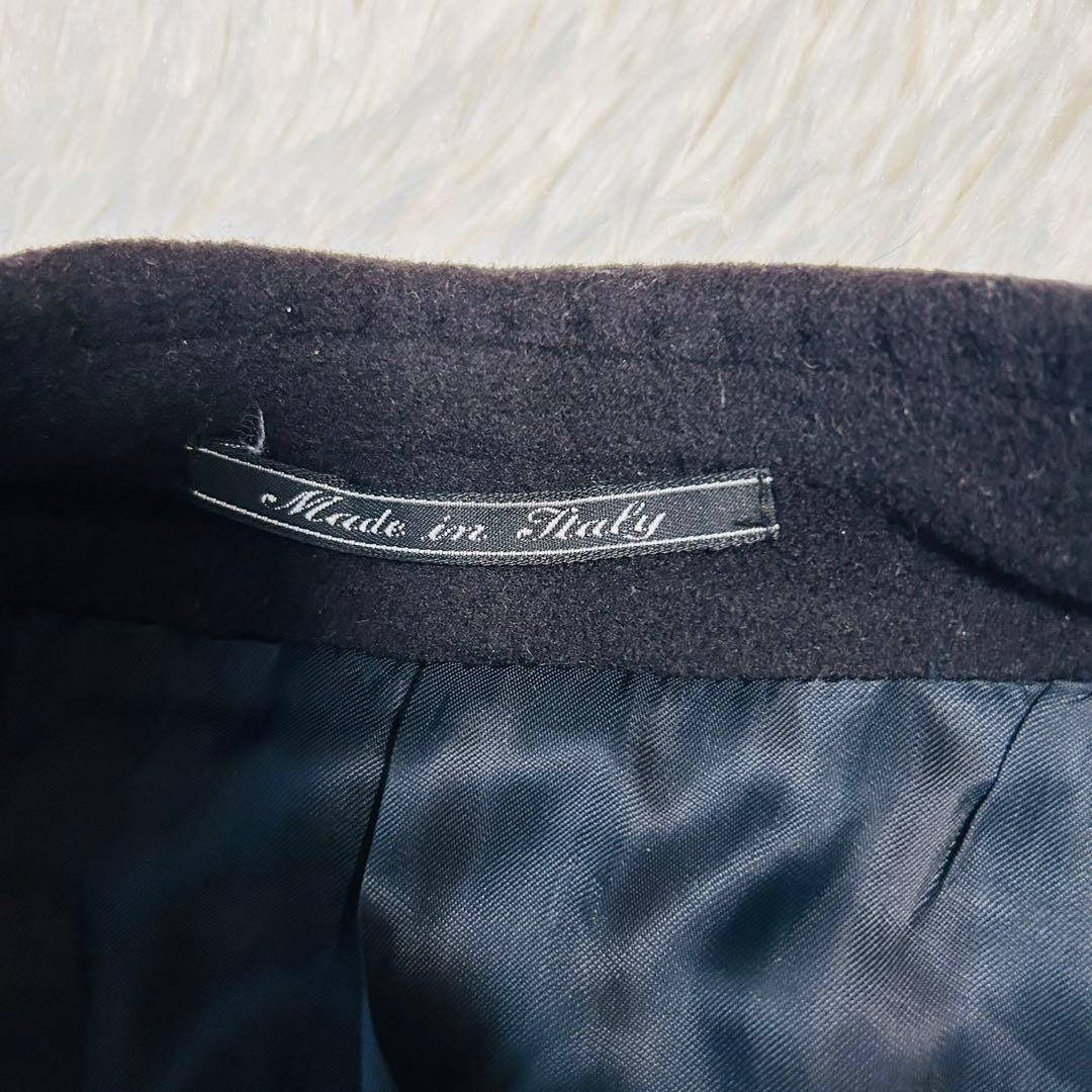 FENDI フェンディ ロングコート ウール100% ブラック