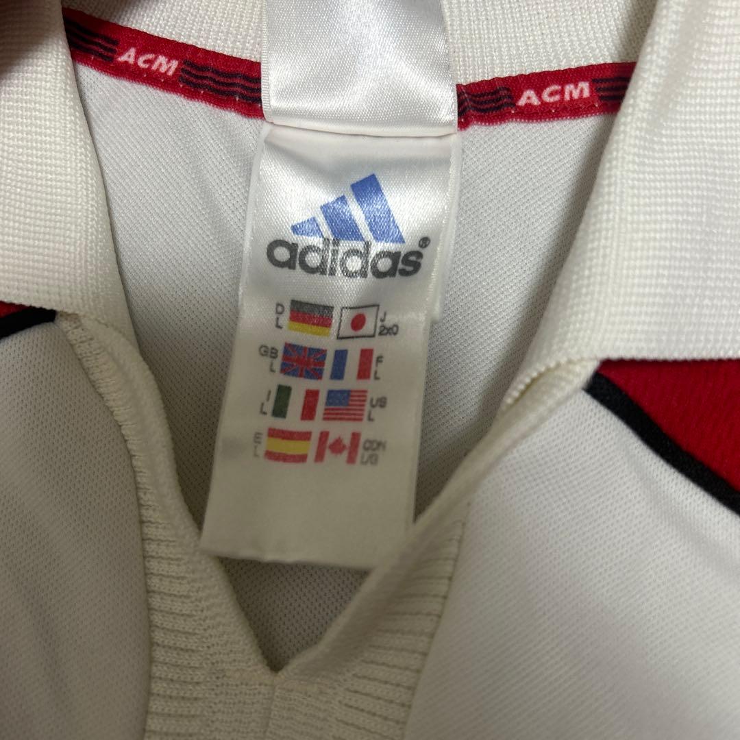 希少　アディダス ACミラン 2000-02 アウェイ ユニフォーム　選手支給