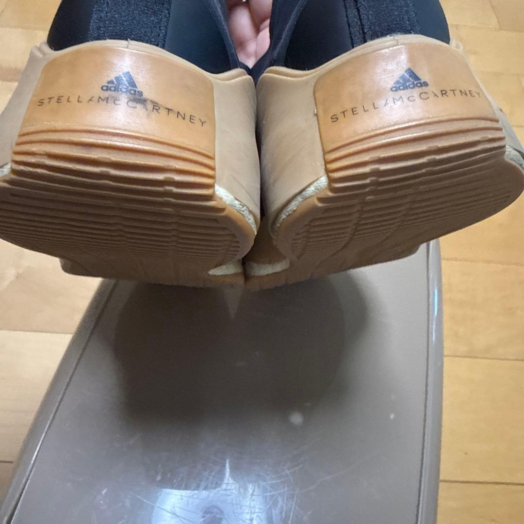 adidas アディダス　ステラマッカートニーコラボ シューズサイズ24cm 黒