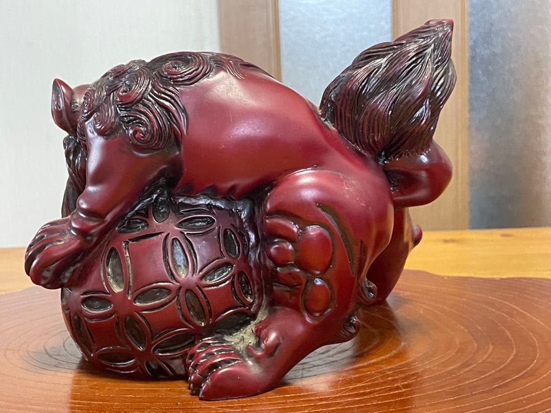 琉球シーサー魔除け 縁起物 寿山石 じゅうざんせき