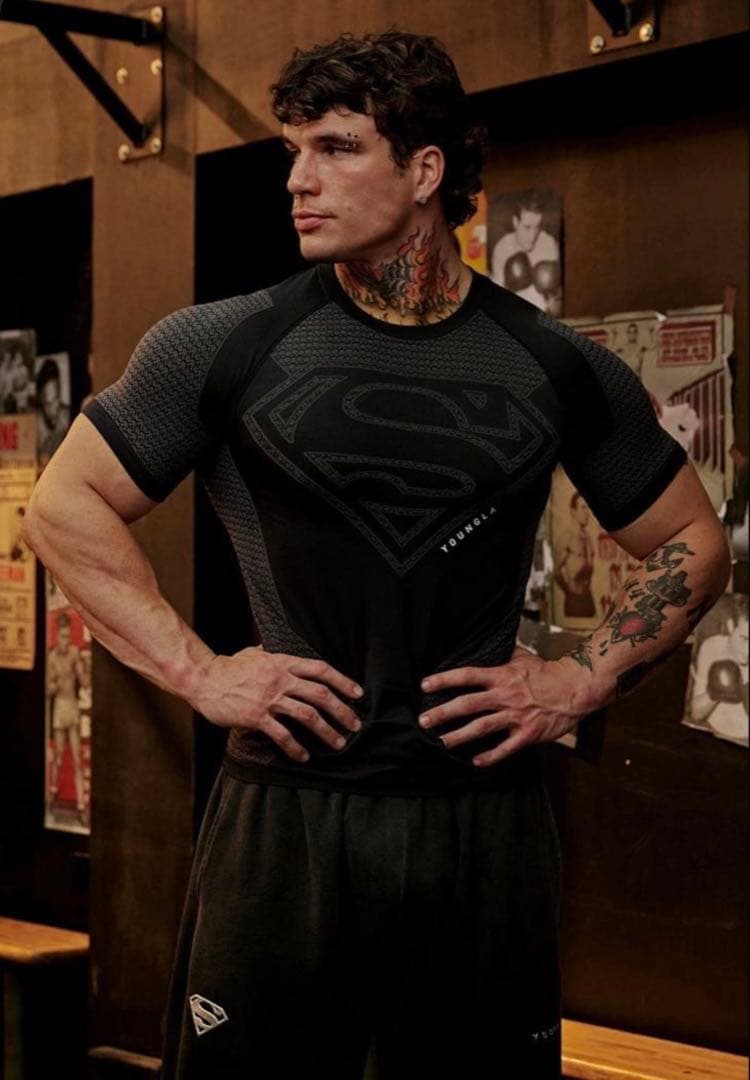 ×Superman コンプレッションウェア サイズ M