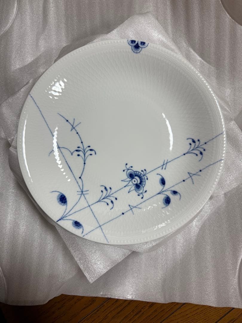 ロイヤルコペンハーゲン　ブルーパルメッテプレート 26cm ５枚　新品未使用
