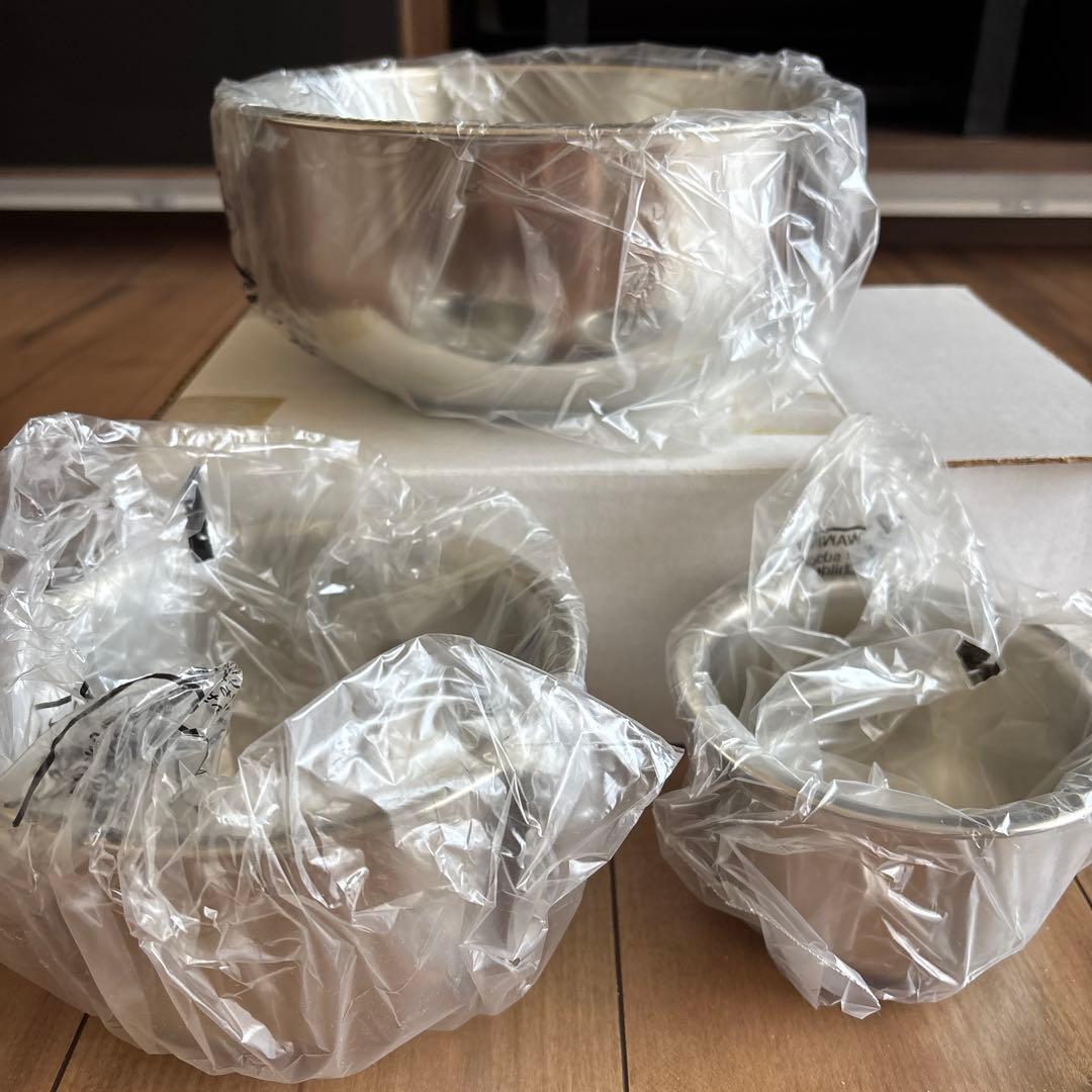 ロイヤルクイーン　 ステンレススチール 3個セット ボウル