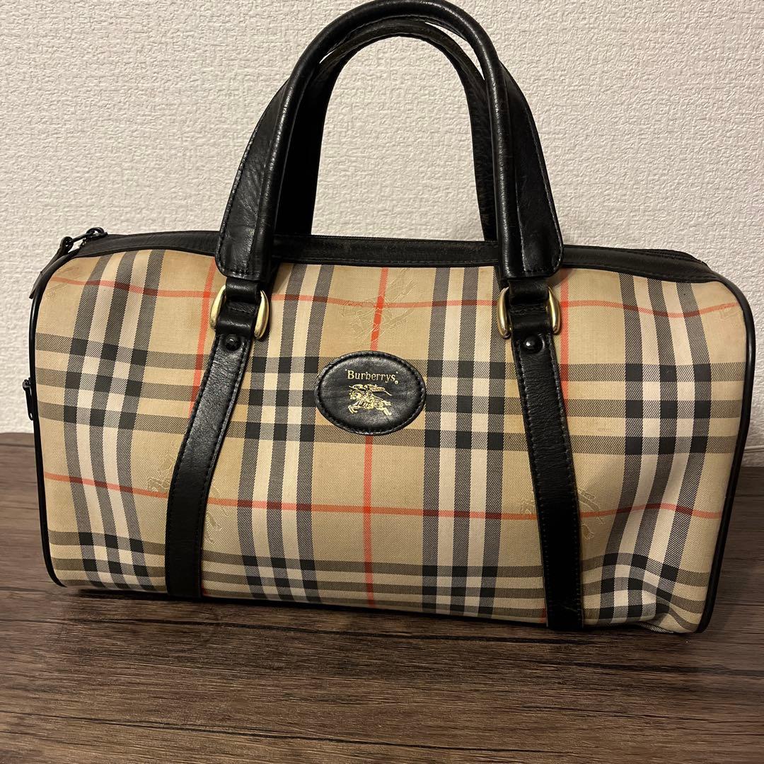 BURBERRY ボストンバッグ