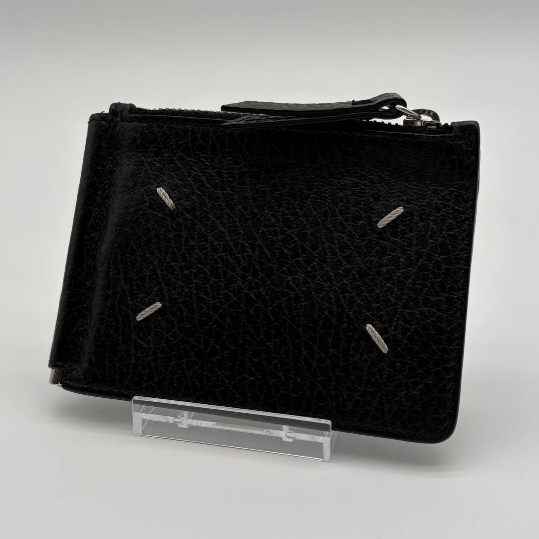 マルジェラ マネークリップ カーフスキン ブラック