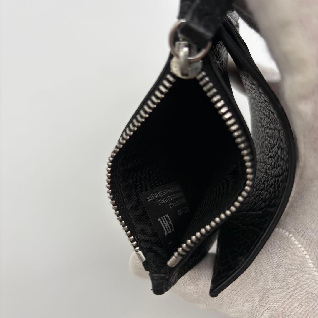 マルジェラ マネークリップ カーフスキン ブラック