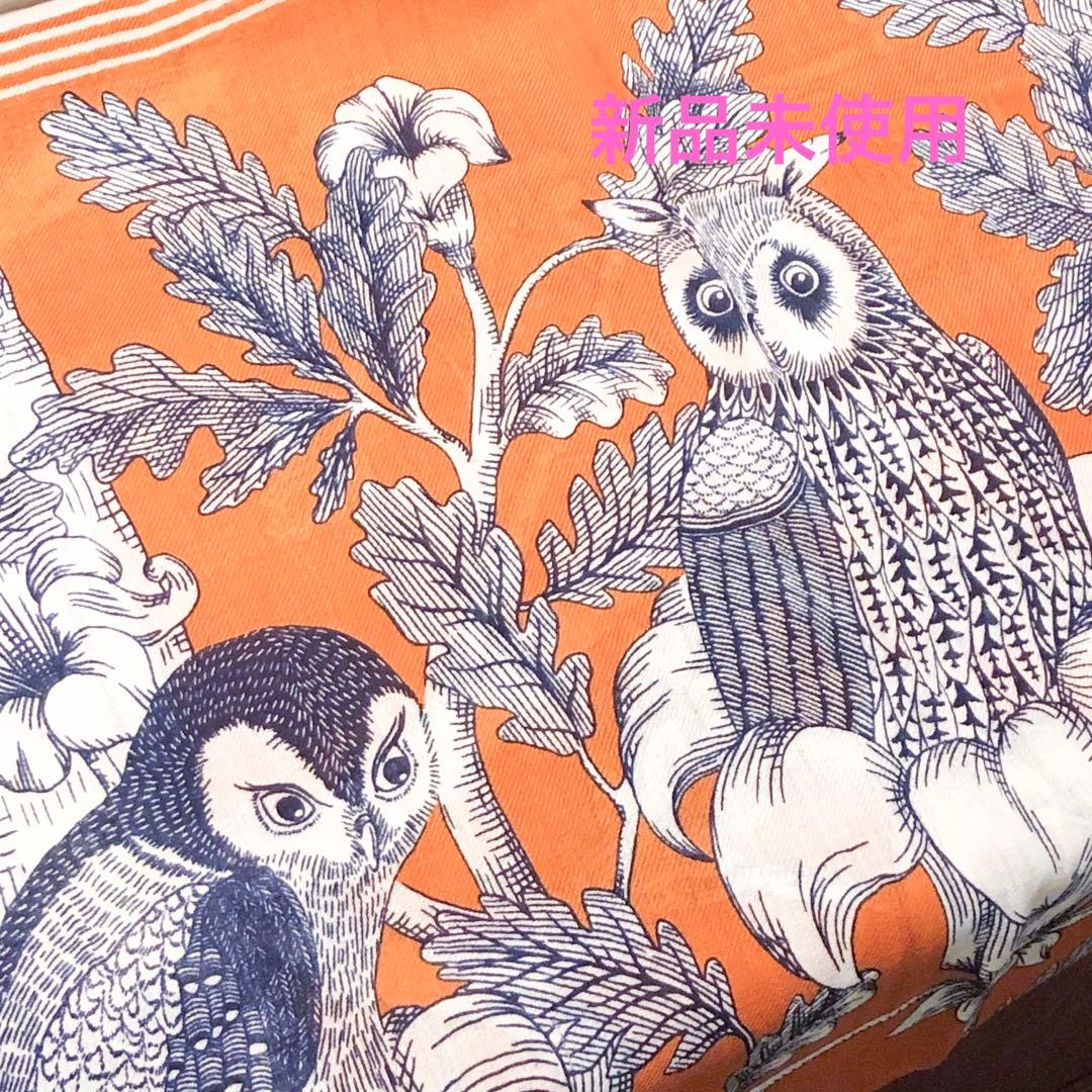 新品未使用　イヌイエディションズ ストール フクロウ