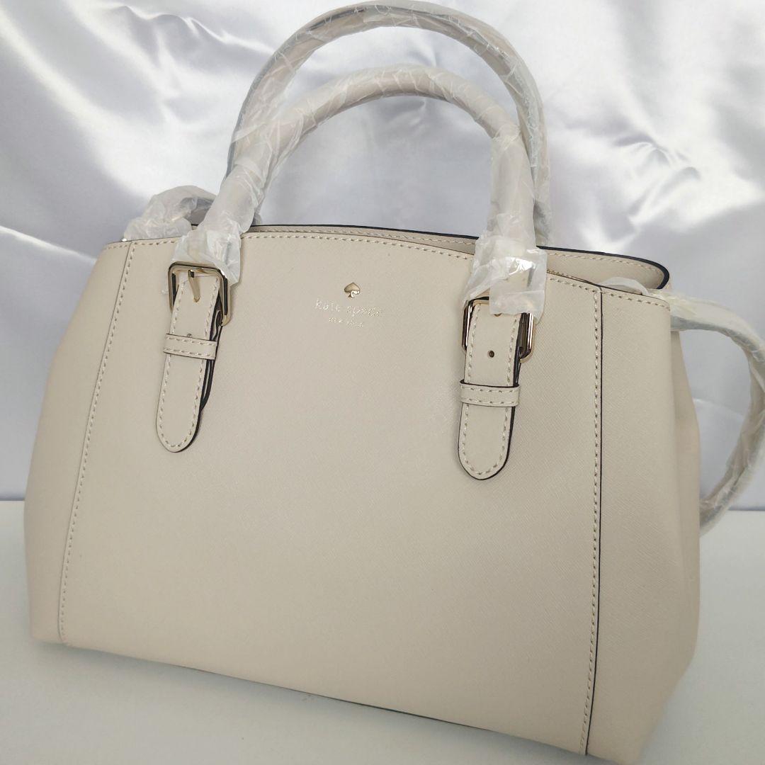 新品✨未使用【kate spade】大容量 A4 2way レザー トートバッグ