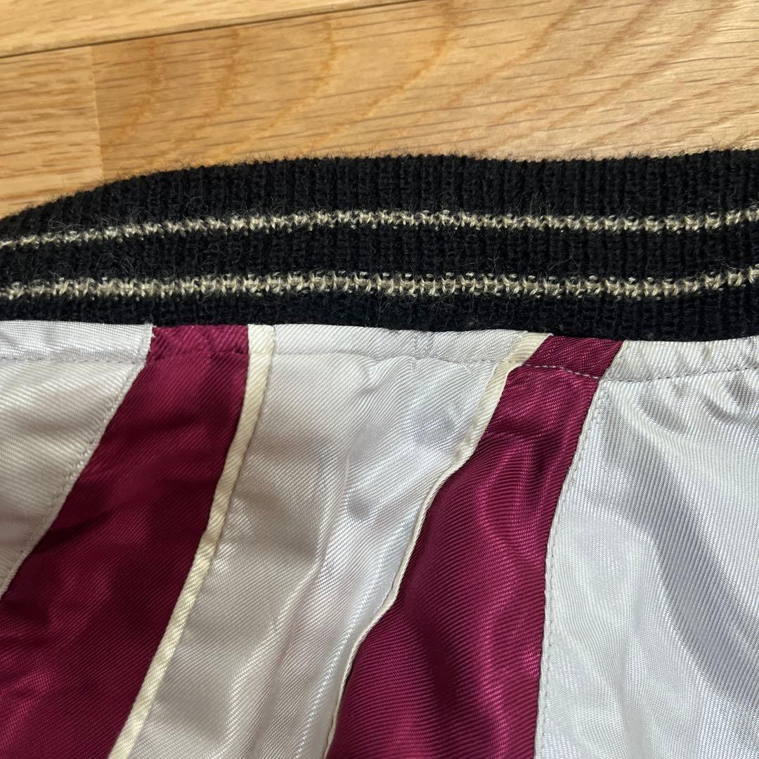 東洋エンタープライズ　スカジャン　ブラック　ゴールド　Sサイズ