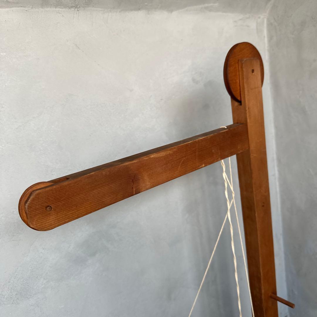 お値引き‼️組紐 角台 組台 おもり付き 古道具 ヴィンテージ