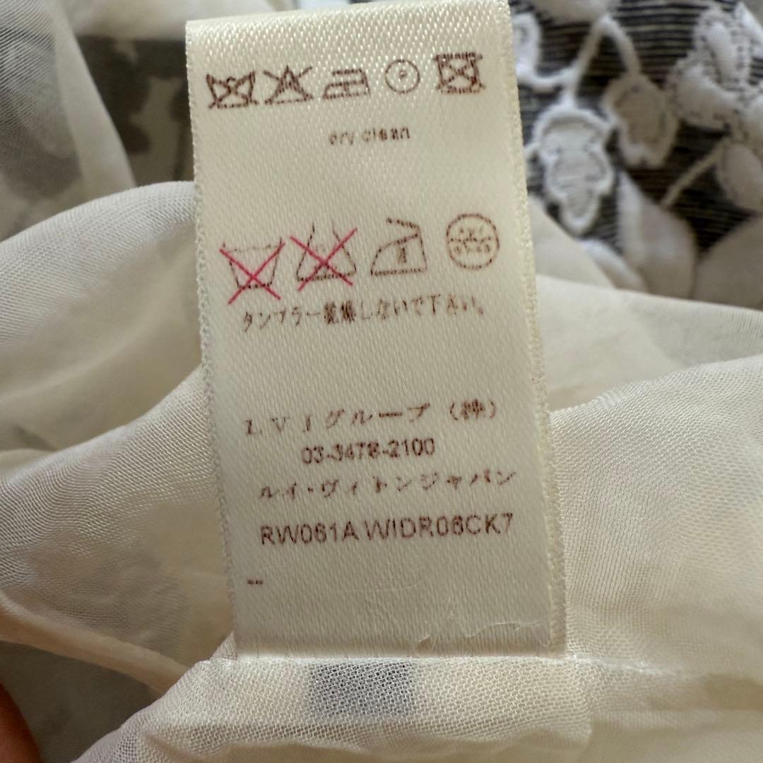 【ルイ ヴィトン】ワンピース パーティードレス 半袖 サイズ38 R-89