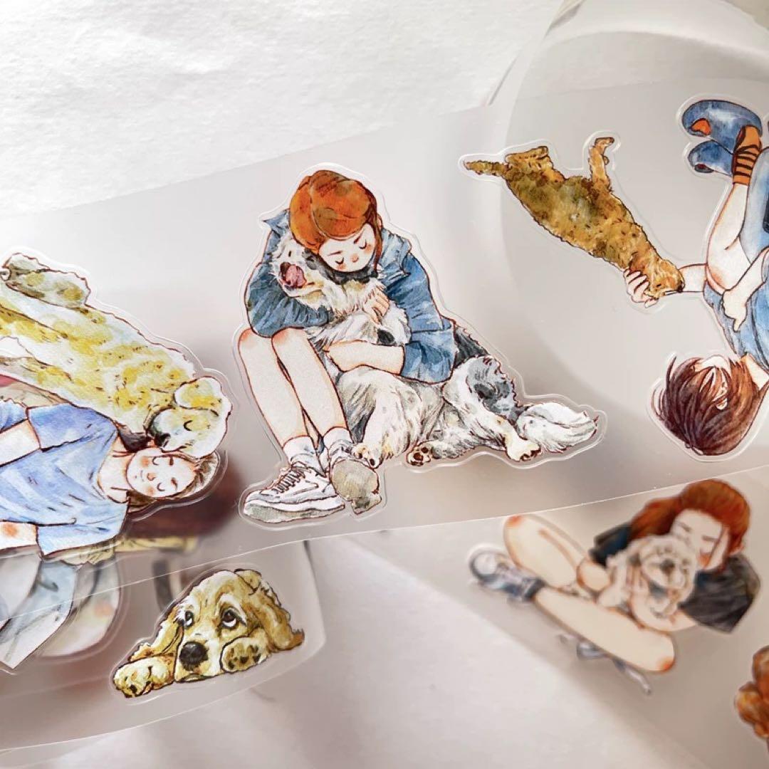 ⭐️SALE⭐️DingDing《小心肝》海外マスキングテープ　マステ 【2009】