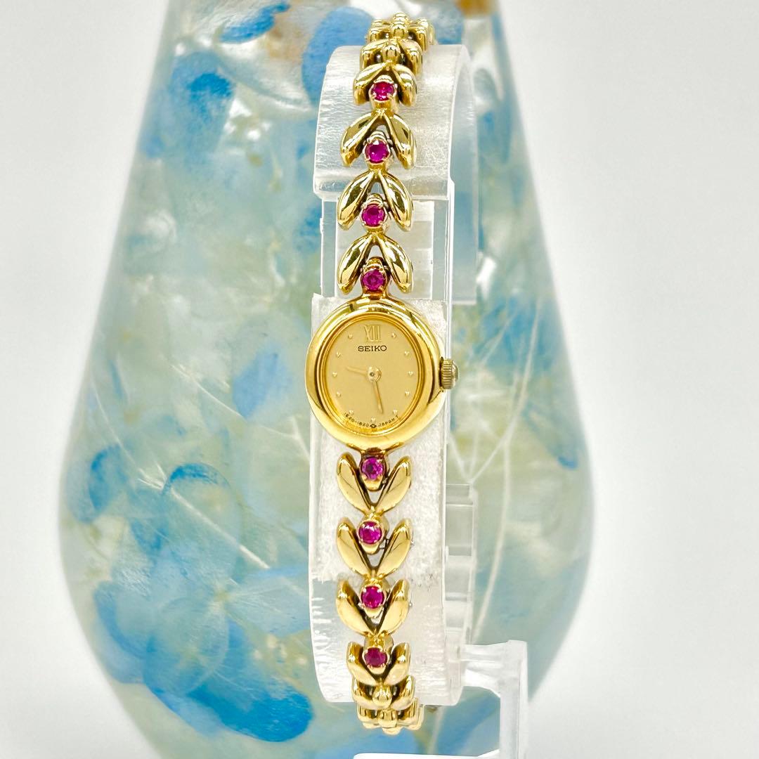 SEIKO セイコー 8P カラーストーン 1E20-805A クォーツ 腕時計