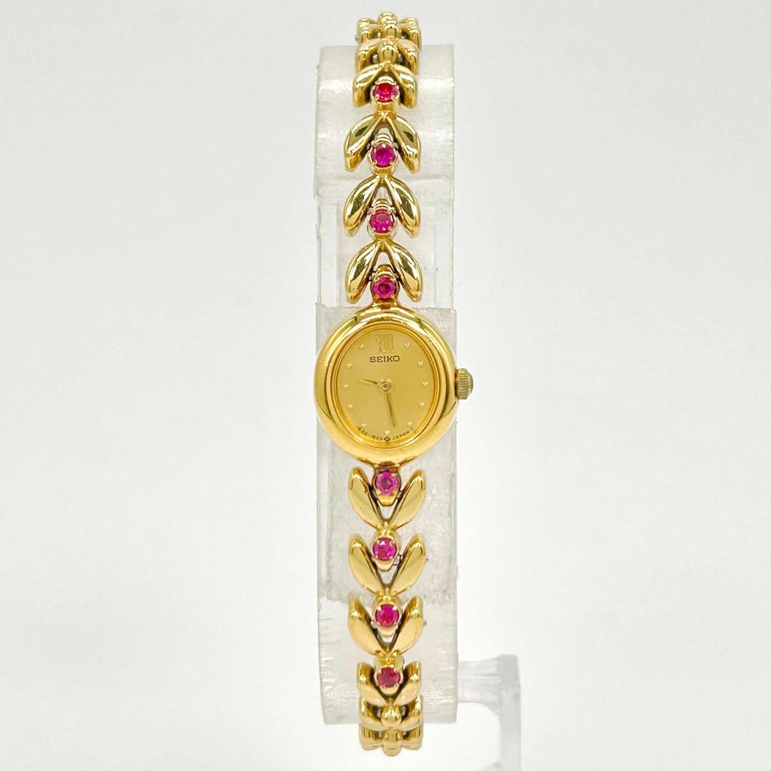 SEIKO セイコー 8P カラーストーン 1E20-805A クォーツ 腕時計