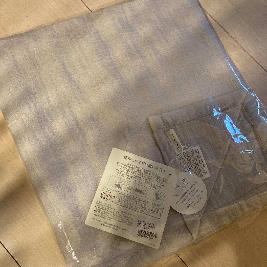 新品　UCHINO ウチノ　マシュマロワッフルガーゼライトカラースロー