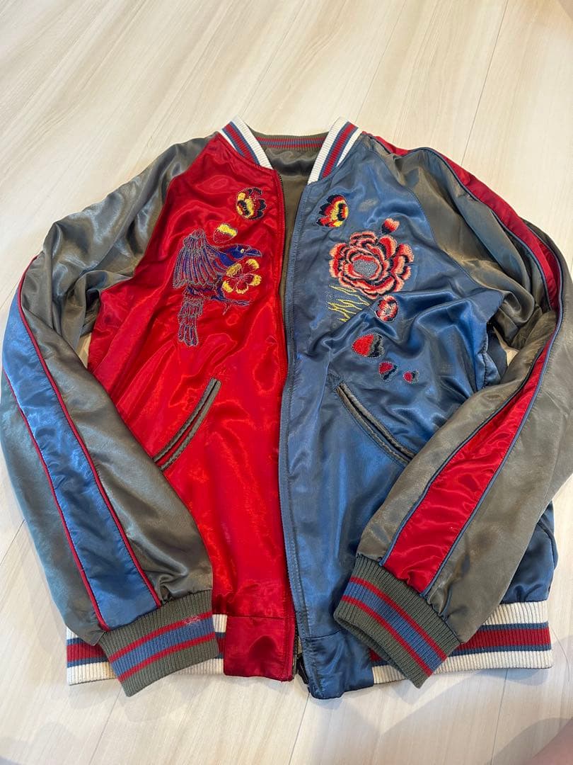 ディーゼル　DIESEL リバーシブル　スカジャン　刺繍　BTS BIGBANG