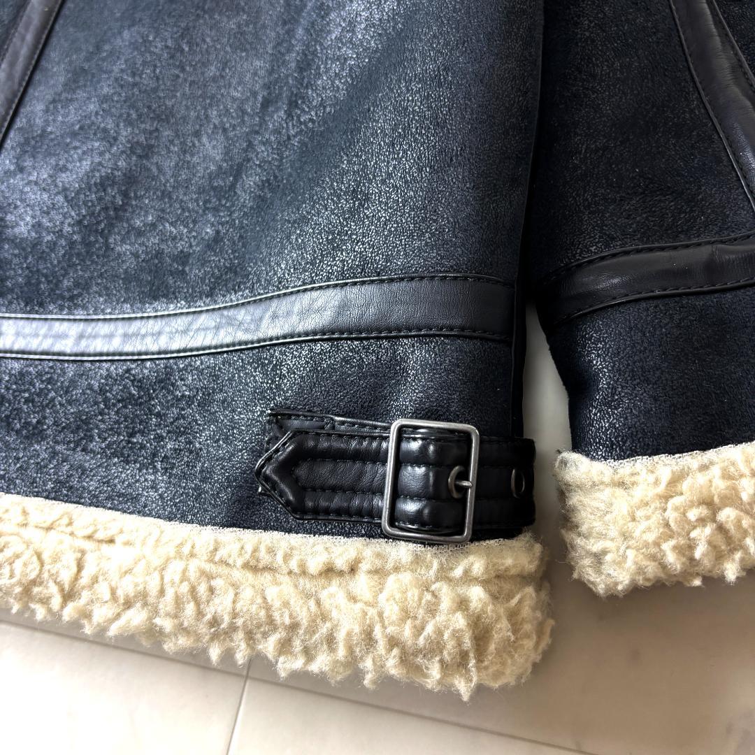 ALPHA アルファインダストリーズ M エコ ムートンジャケット ミリタリー