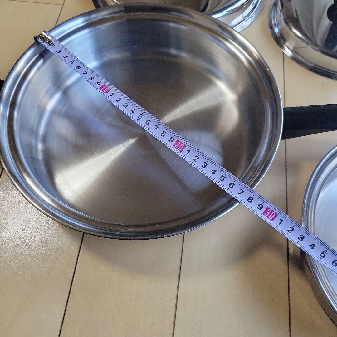 アムウェイクィーン①フライパン　大・中　セット