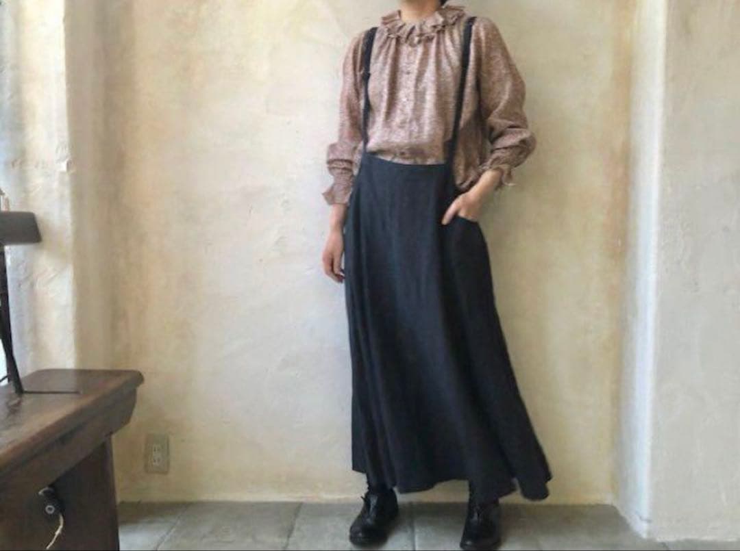 * nest Robe * 2020 リネングランジ2wayジャンパースカート