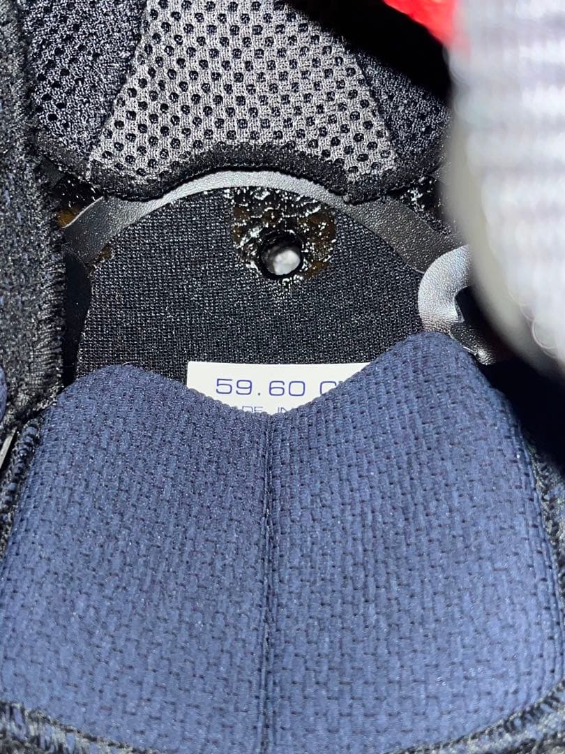 Arai XD フラットブラック 59-60cm ブルーミラーシールド付き