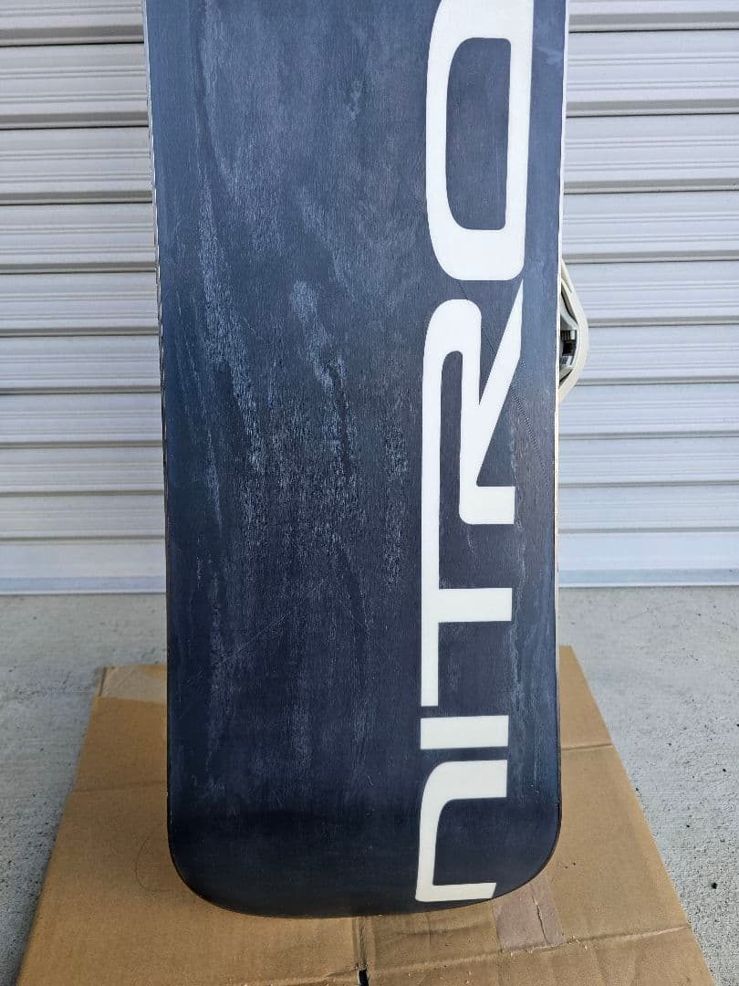 ナイトロのスノーボード/KissmarkのビンディングBURTONバッグ付き