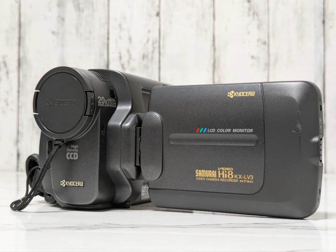【希少】KYOCERA　サムライ　KX-LV3　Hi8　8mm対応
