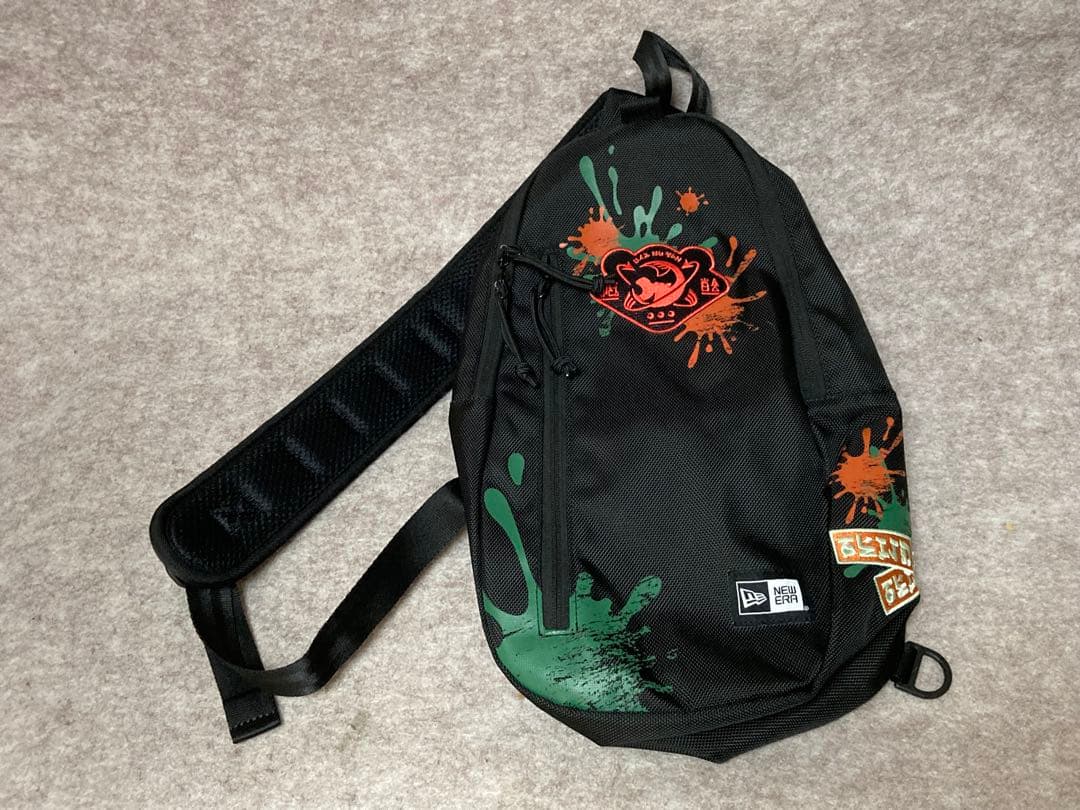 ニューエラ 任天 コラボ スプラトゥーン ワンショルダー サーモンラン