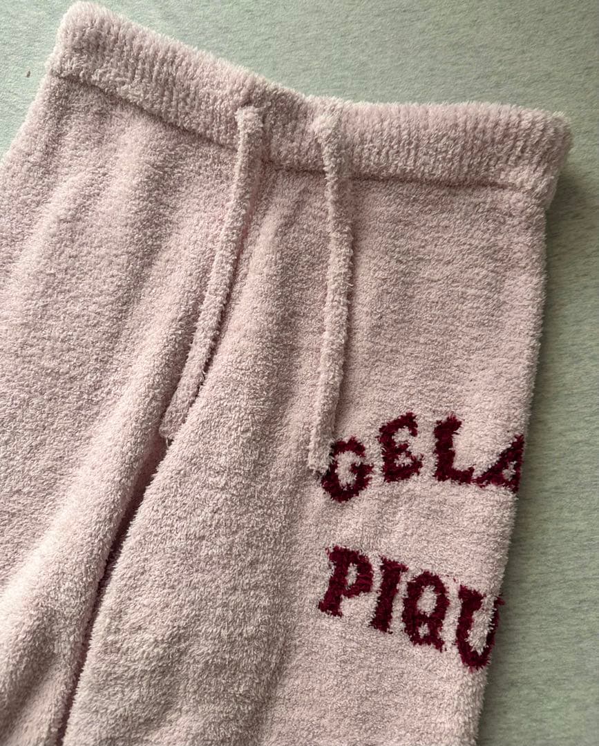 【上下セット】GELATO PIQUE 恐竜プリント もこもこルームウェア