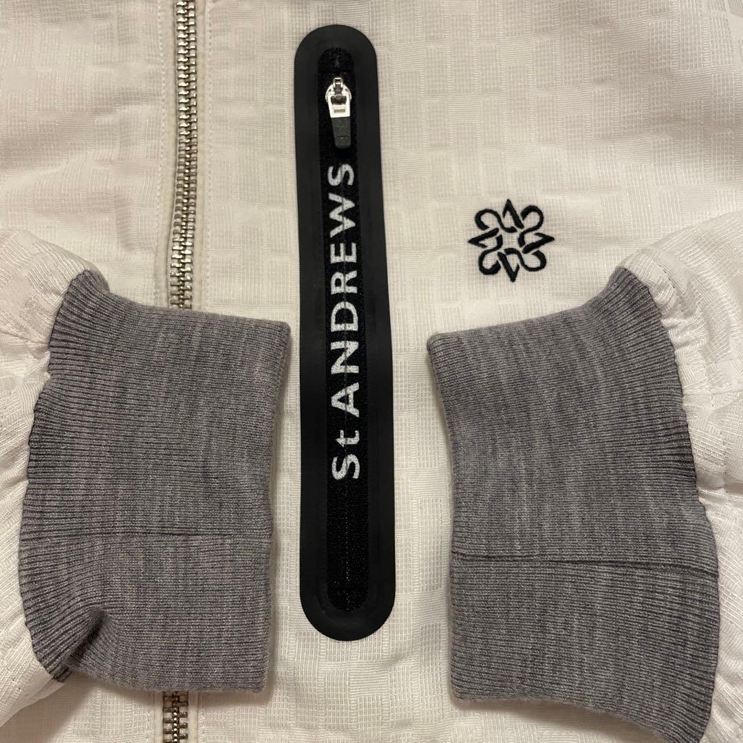 新品　未着用　LL セントアンドリュース　メンズ　ブルゾン　総柄　上質　ゴルフ