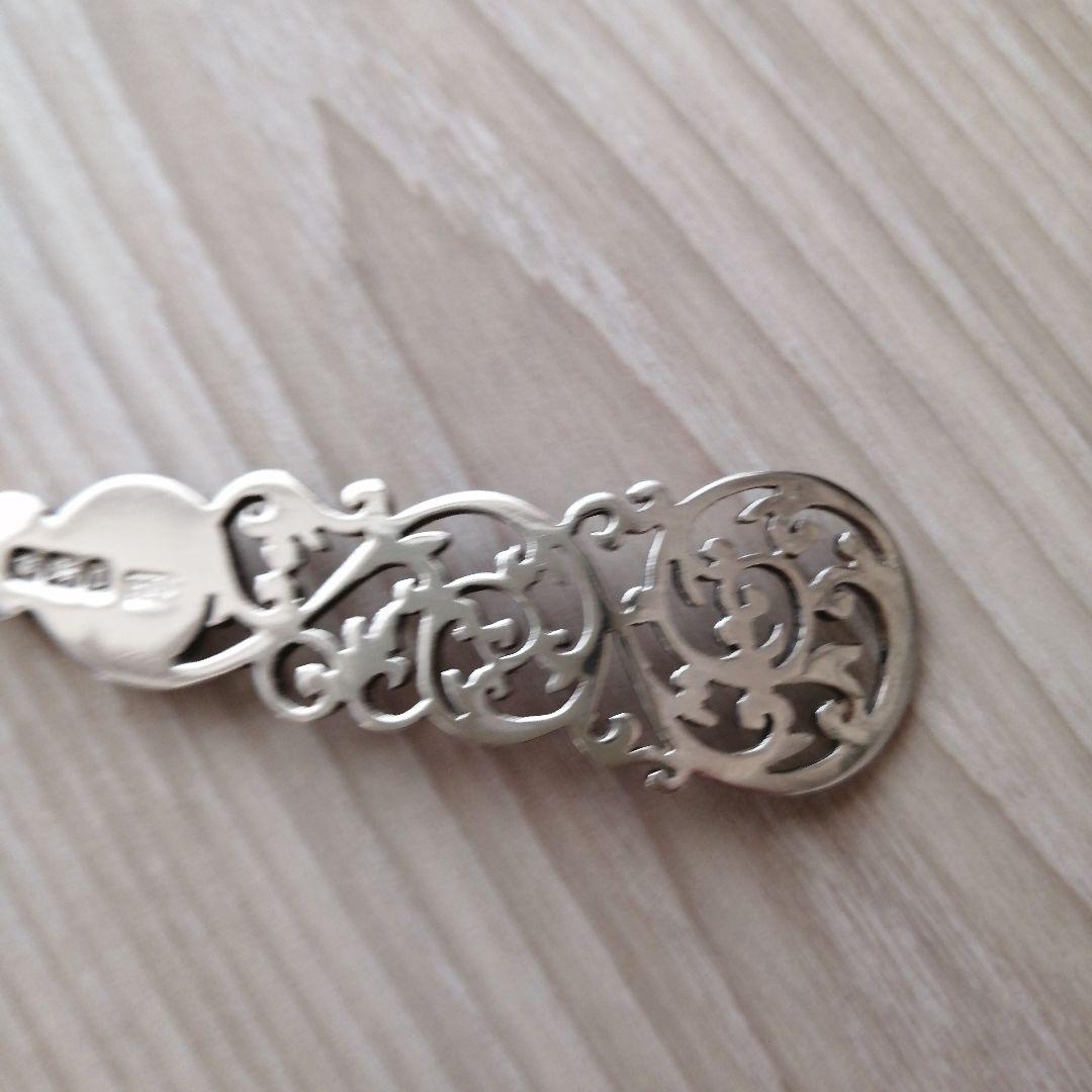 純銀アンティーク　サーバースプーン