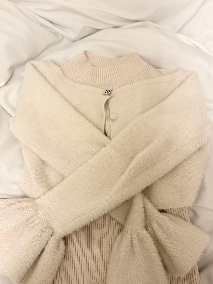 Darich アンサンブルシャギーニットトップス 値下げ交渉可