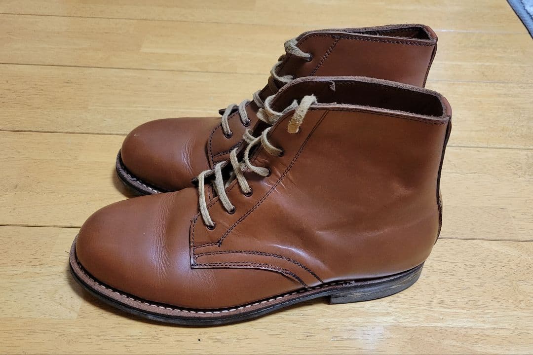 日本軍 陸軍 将校用編上靴 レプリカ 中田商店 靴