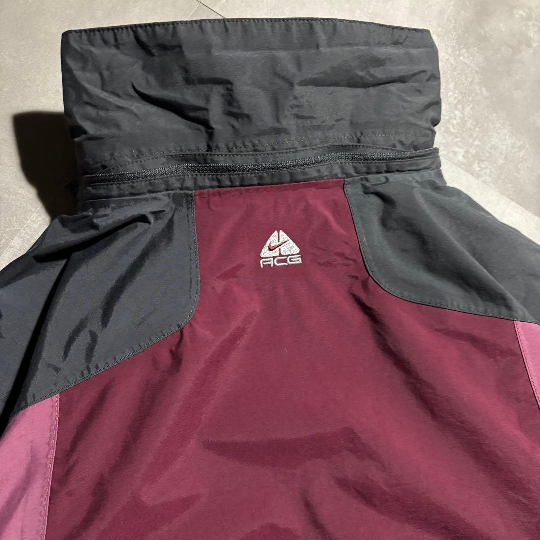 00s NIKE ACG ナイキ　マウンテンパーカー　ナイロンジャケット　小豆色
