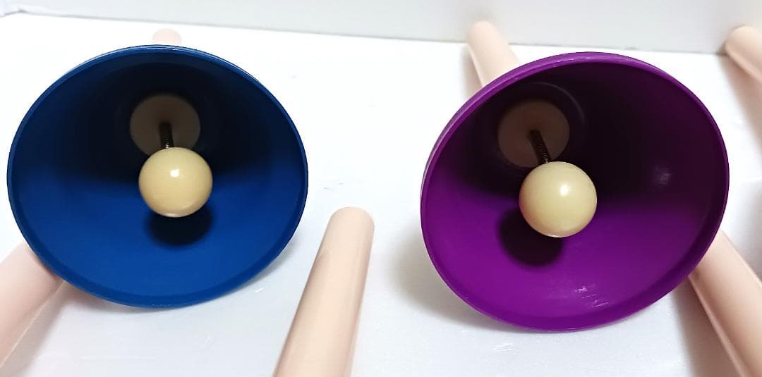 【レトロ】　ウチダ ミュージックベル　ハンドベル　内田洋行　20本セット