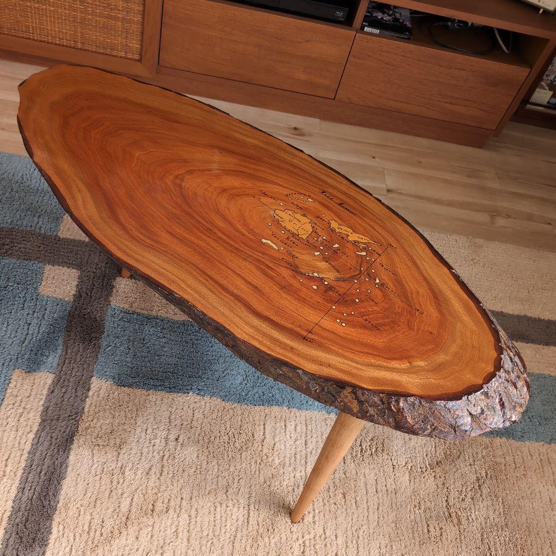 【お盆期間特別割引き】（コメントで更に2万円引き）【希少☆一点物】サイドテーブル