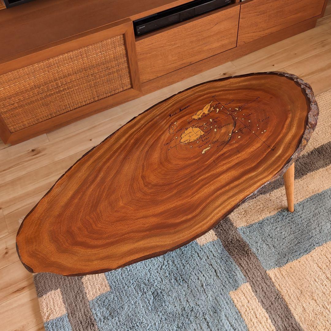 【お盆期間特別割引き】（コメントで更に2万円引き）【希少☆一点物】サイドテーブル