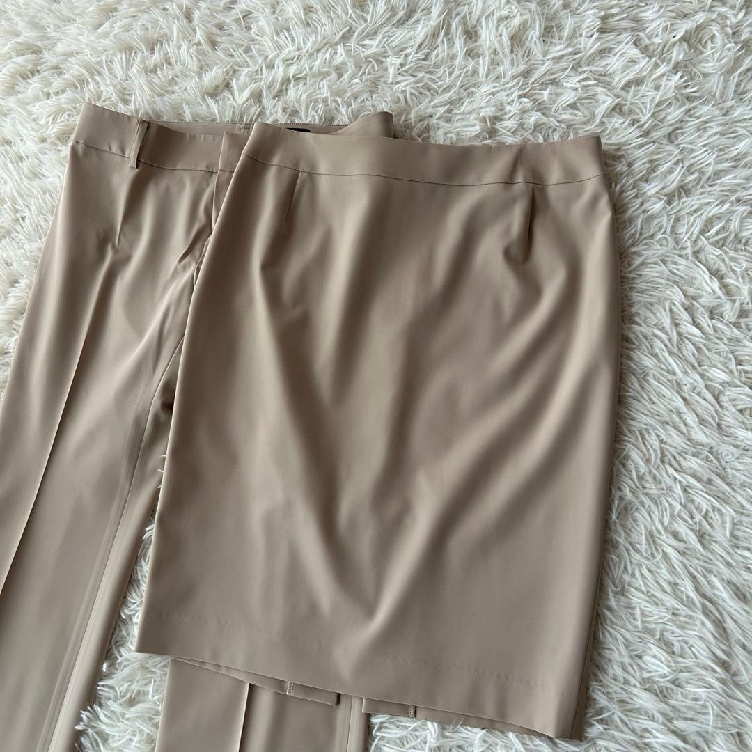 ♦︎美品アンタイトル セットアップスーツ3点セット　ベージュ　L