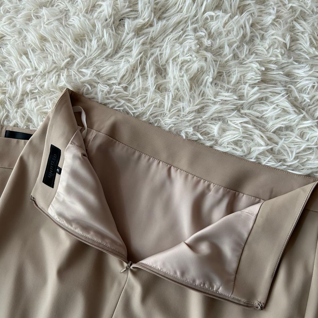 ♦︎美品アンタイトル セットアップスーツ3点セット　ベージュ　L