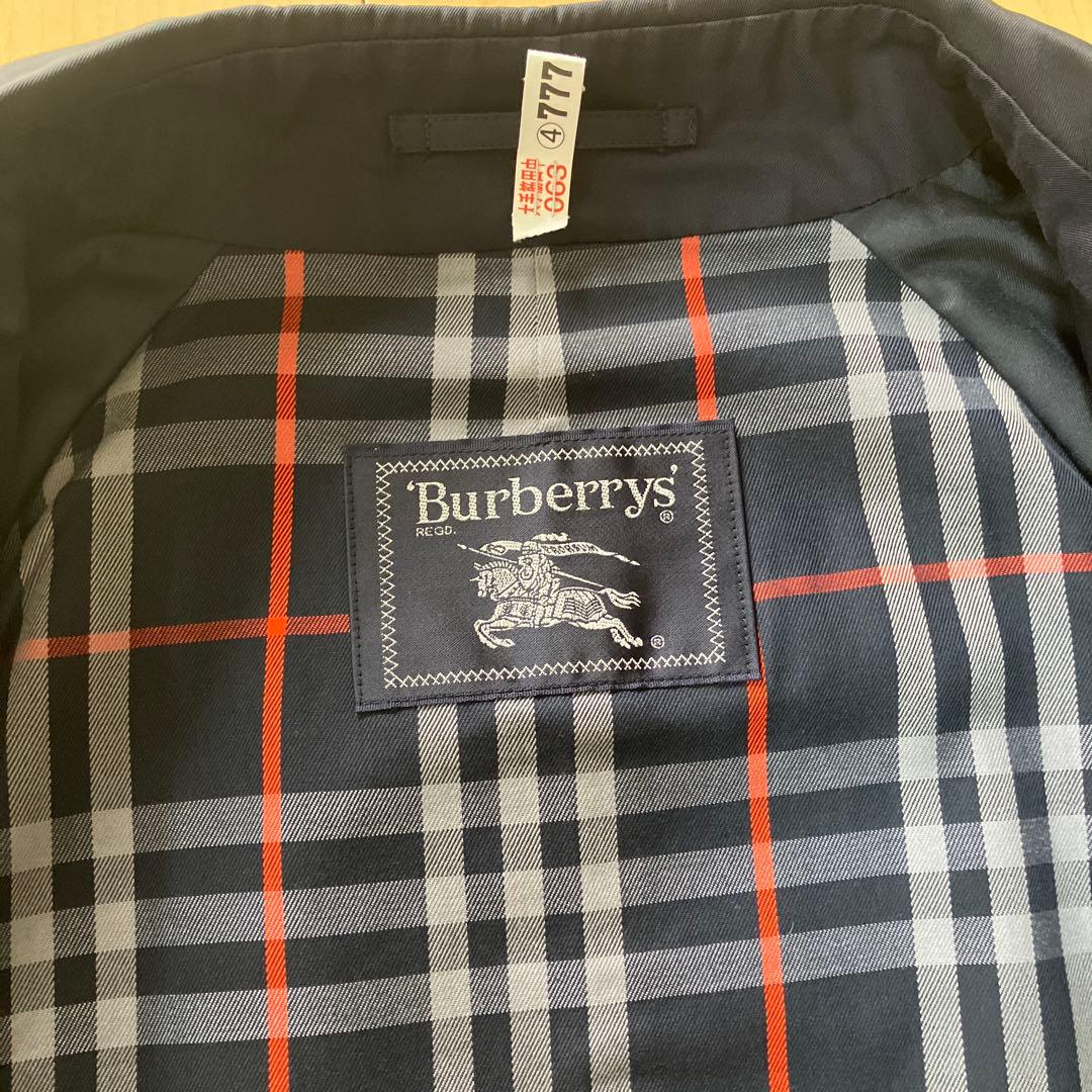 Burberrys ステンカラーコート ネイビー