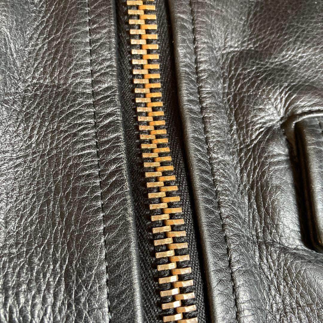 Lithium Homme リチウムオム　 レザー　ダブルライダース 42