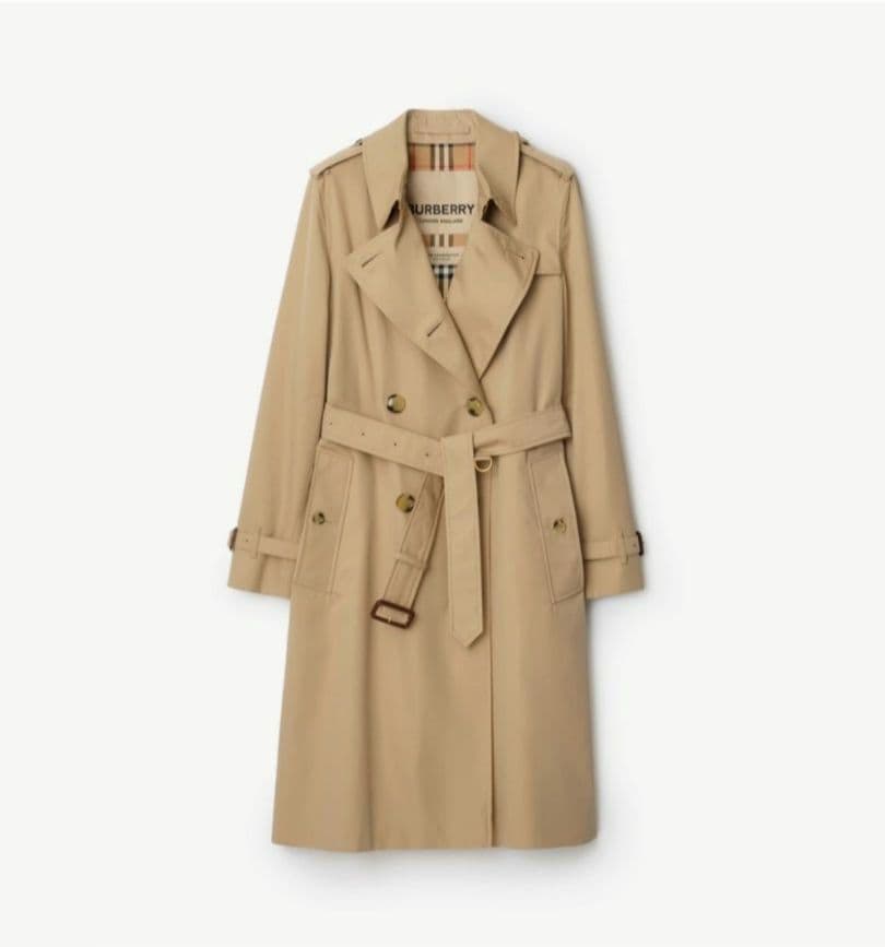 BURBERRY ロング　ケンジントン　ヘリテージ　トレンチコート