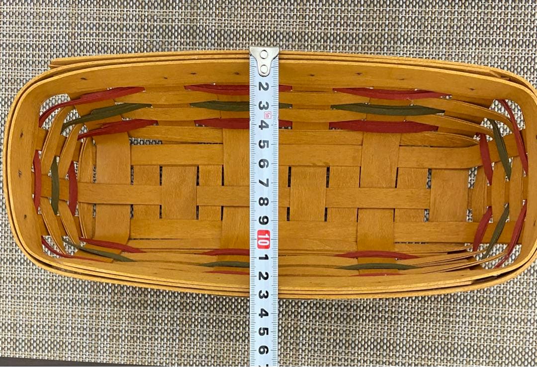 【マッキーです】ロンガバーガー　バスケット　3個セット