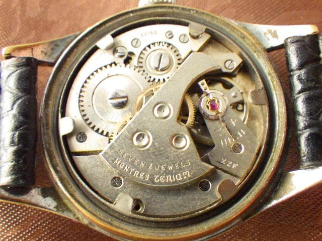 【限定値下】貴重【1950年代】PICARD スイス製 手巻き腕時計 ミリタリー