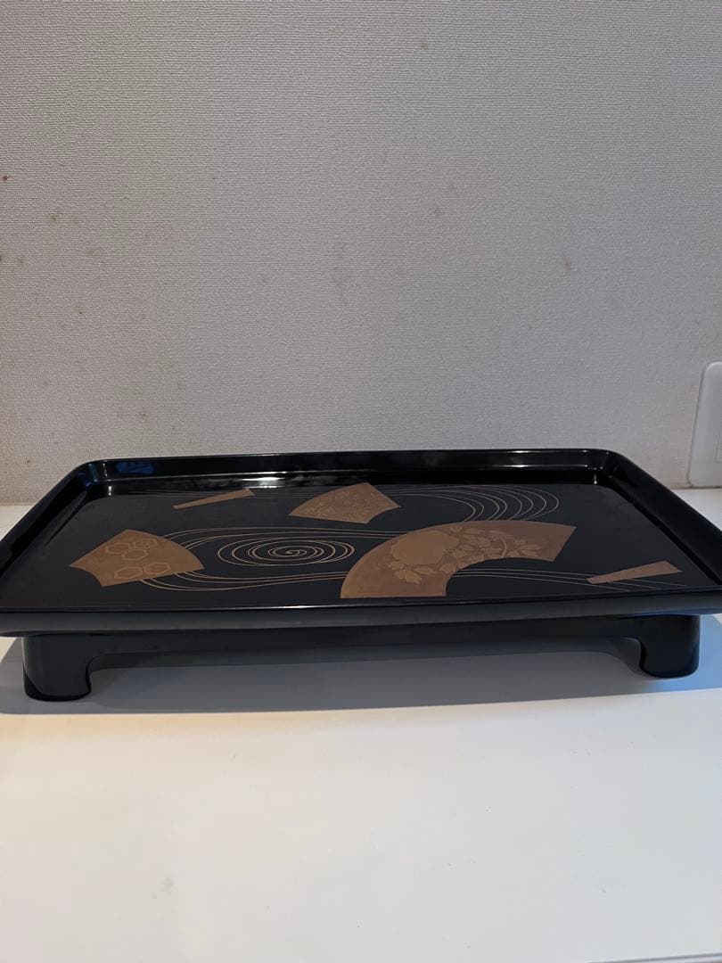 【未使用】輪島塗 蒔絵 三段重箱 お屠蘇 盃　酒器セット　中島忠平の作品