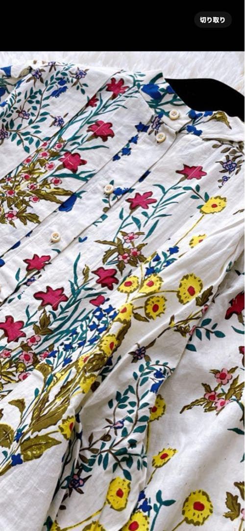 45r 花柄刺繍ワンピース　 ひろっぴさん専用