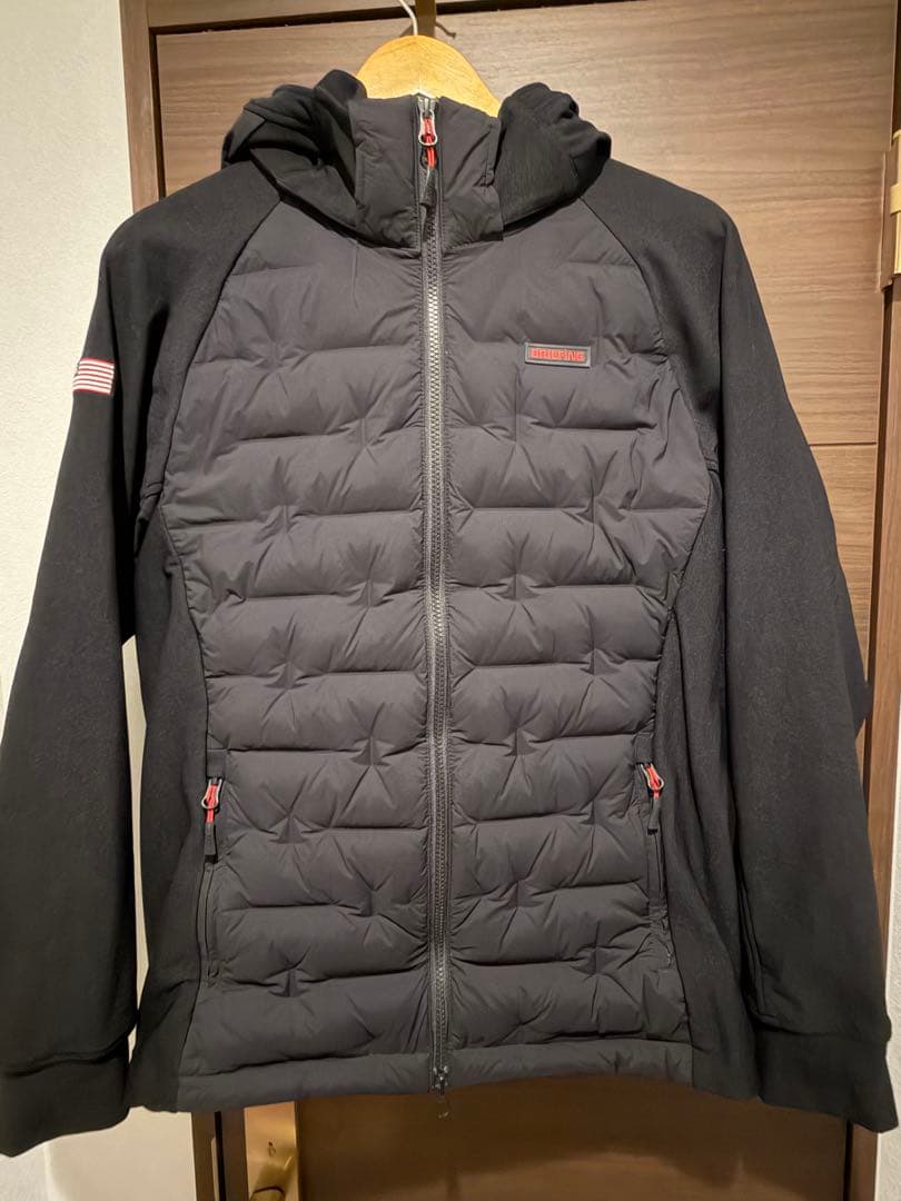 BRIEFING ブラックハイブリッドダウン Lサイズ