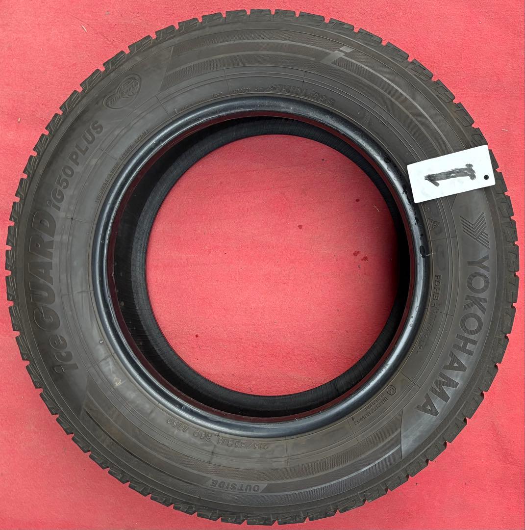 バリ山横浜スタッドレスタイヤ。4本のみ販売です。215/65R16 IG50